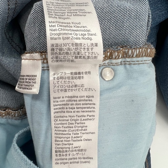 J.Crew 9" High-Rise Toothpick Skinny Rough Hem Distressed Jeans Size 25 Women's - Picture 8 of 11